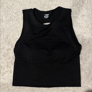 Black Sleeveless Women's Top